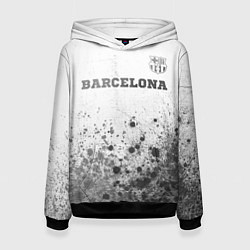 Женская толстовка Barcelona - white gradient посередине