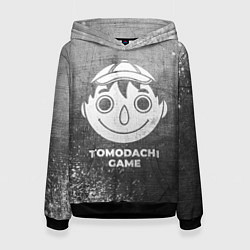 Женская толстовка Tomodachi Game - grey gradient