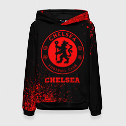 Женская толстовка Chelsea - red gradient