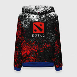 Женская толстовка Dota 2 брызги красок
