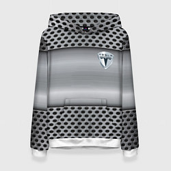 Женская толстовка Tesla металлическая сетка