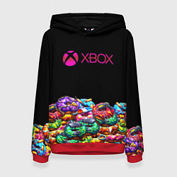 Женская толстовка Xbox пончики
