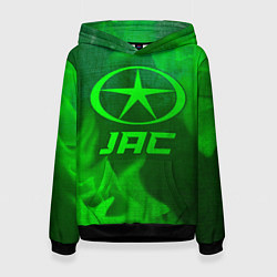 Женская толстовка JAC - green gradient