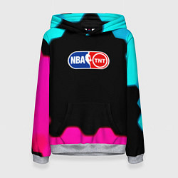 Женская толстовка NBA текстура соты