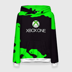 Женская толстовка Xbox fire green