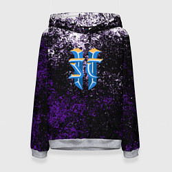 Женская толстовка Starcraft брызги красок