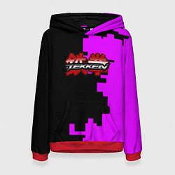 Женская толстовка Tekken pattern pink