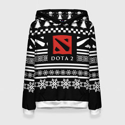 Женская толстовка Dota pattern game