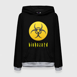 Женская толстовка Resident Evil biohazard