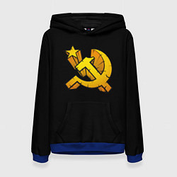 Женская толстовка СССР серп и молот лого