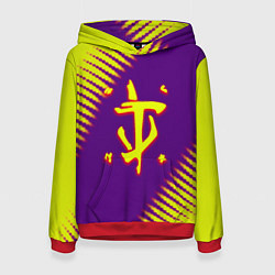 Женская толстовка Doom абстракция