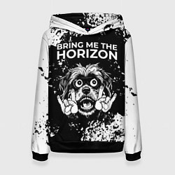 Женская толстовка Bring Me the Horizon рок пес