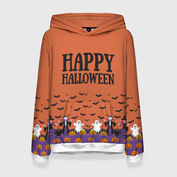 Женская толстовка Happy Halloween pattern