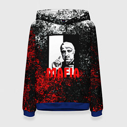 Женская толстовка Mafia брызги красок