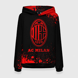 Женская толстовка AC Milan - red gradient