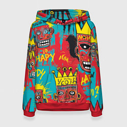 Женская толстовка Абстракция в стиле баския