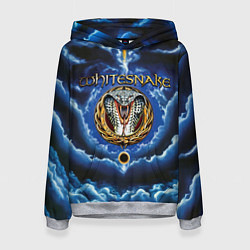 Женская толстовка Whitesnake музыкальная группа