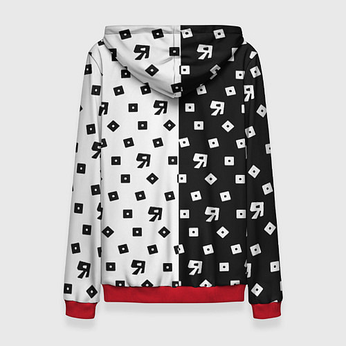 Женская толстовка Red Dead Redemption 2 pattern / 3D-Красный – фото 2