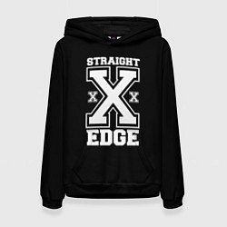 Женская толстовка Straight edge SXE