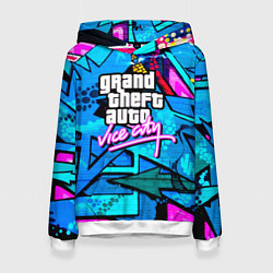 Женская толстовка GTA vice city steel grafity