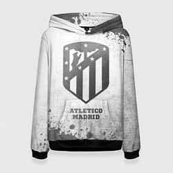 Женская толстовка Atletico Madrid - white gradient