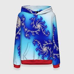 Женская толстовка Психоделика холодный узоры