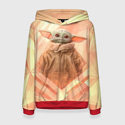 Женская толстовка Малыш Грогу