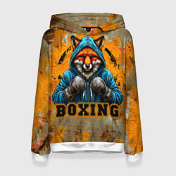 Женская толстовка Лис боксер