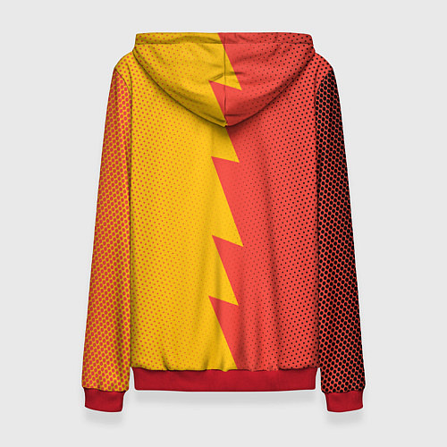 Женская толстовка Super mom - superhero / 3D-Красный – фото 2