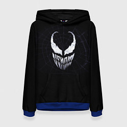 Женская толстовка Venom face - logo