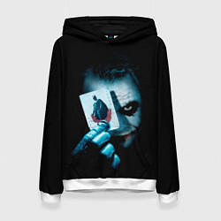 Женская толстовка Джокер с картой Темный рыцарь