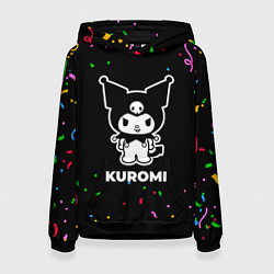 Женская толстовка Kuromi конфети