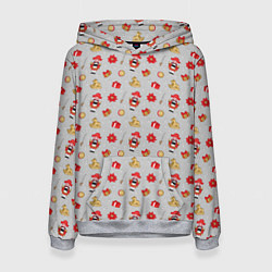 Женская толстовка Щелкунчик и игрушки