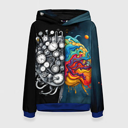 Женская толстовка Креативный мозг