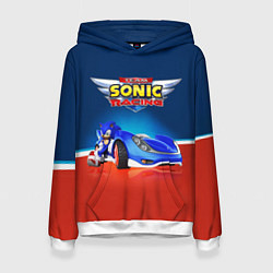 Женская толстовка Hedgehog - Sonic racing team