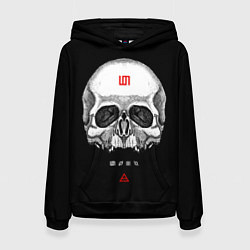Женская толстовка 30 Seconds to Mars: Логотип черепа