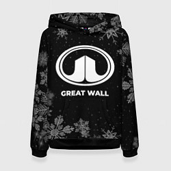 Женская толстовка Снежный Great Wall