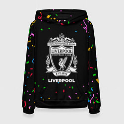 Женская толстовка Liverpool конфети