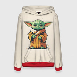 Женская толстовка Малыш Грогу - Мандолорец