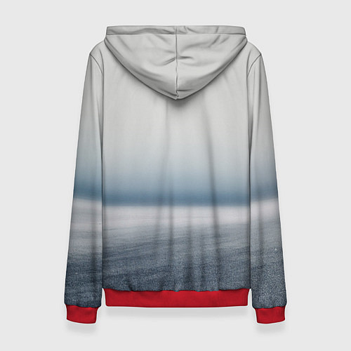 Женская толстовка Итальянский суперкар Lambo Huracan / 3D-Красный – фото 2