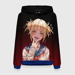 Толстовка-худи женская Himiko Toga league of villains, цвет: 3D-синий