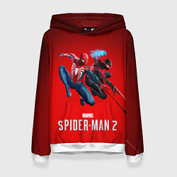 Женская толстовка Два паука Marvel spider man 2