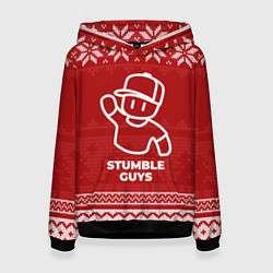 Женская толстовка Новогодний Stumble Guys