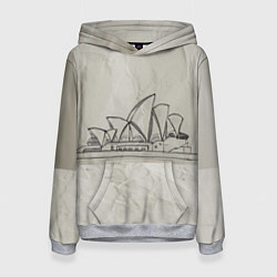 Женская толстовка Сидней