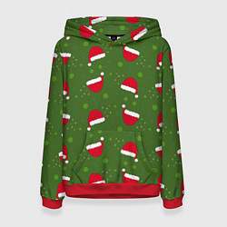 Женская толстовка Шапка Санты