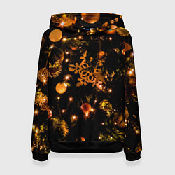 Женская толстовка Новогоднее украшение