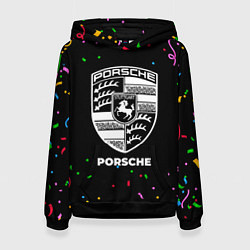 Женская толстовка Porsche конфети