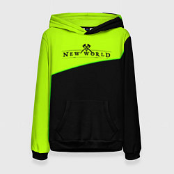 Женская толстовка New world geomerty