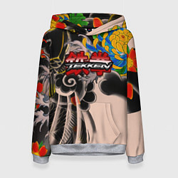 Женская толстовка Tekken tatoo japan