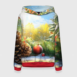 Женская толстовка Солнечный новый год